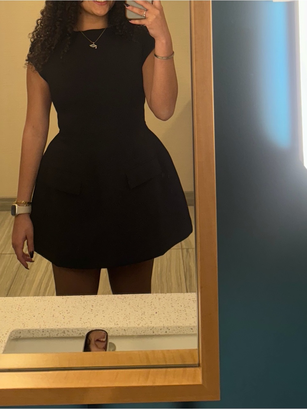 Odd muse Black Mini Dress